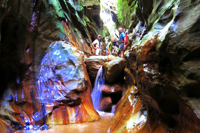 Les nombreux canyons de la rivière Makay à Madagascar